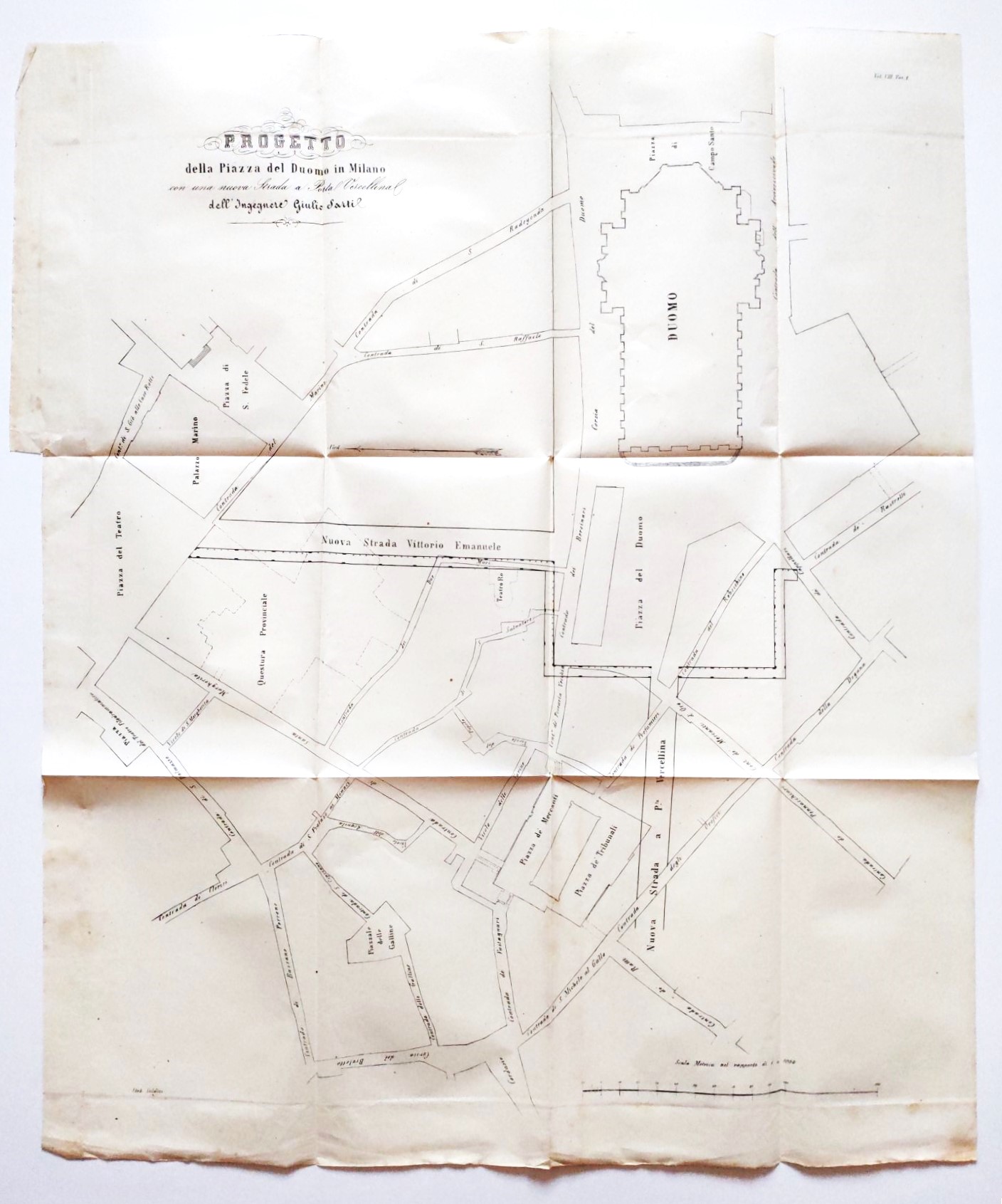 Progetto di ampliamento della Piazza del Duomo di Milano Ing. …