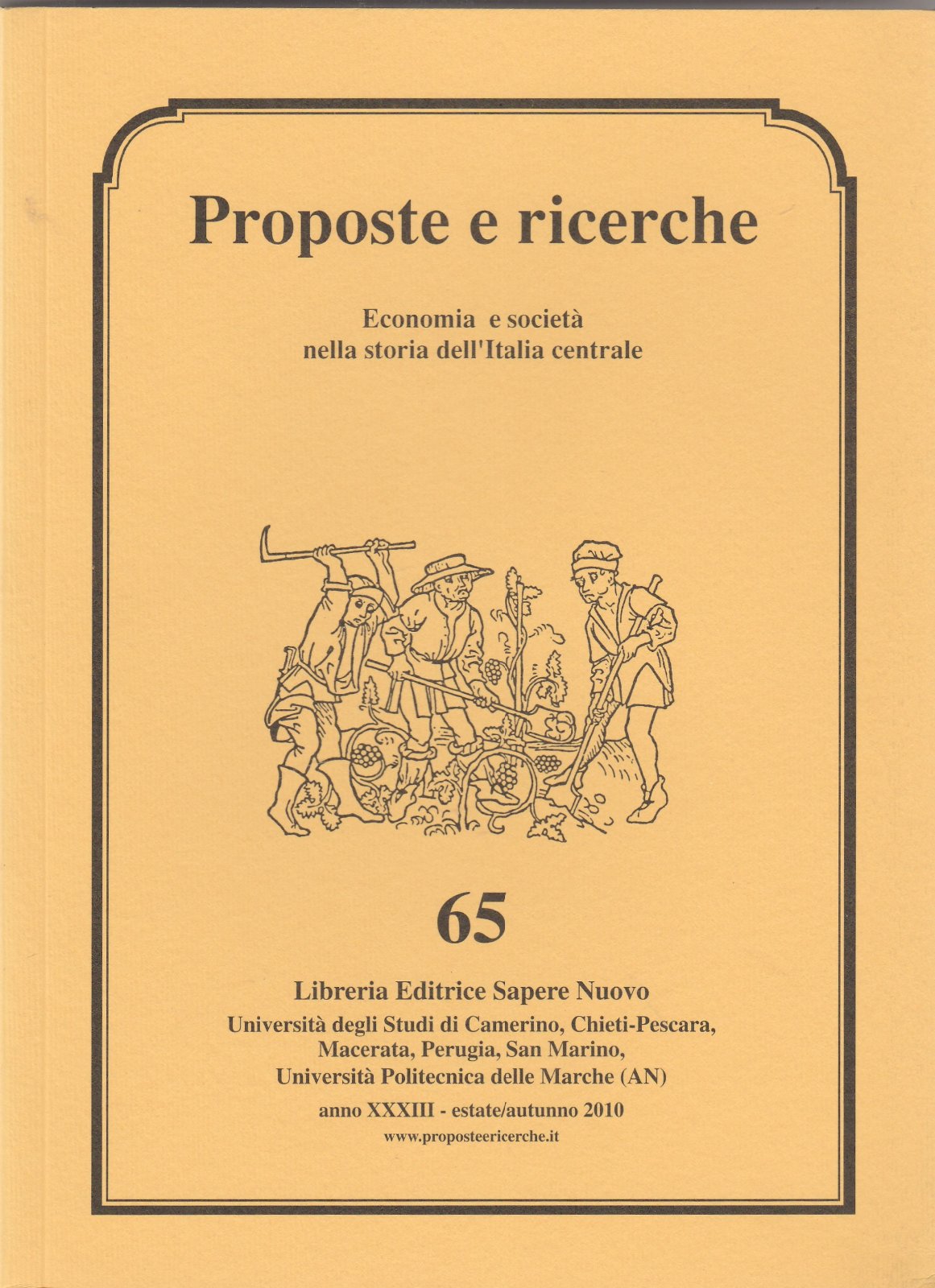 Proposte e ricerche Storia Locale Economia e societ‡ nella storia …