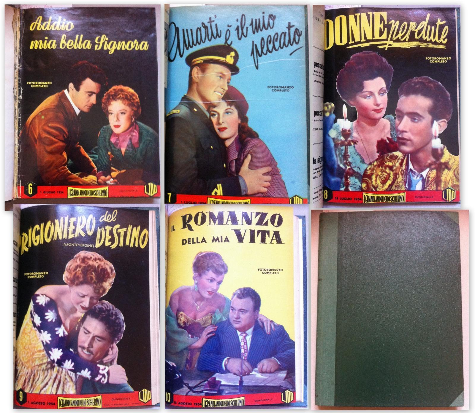 Raccolta Cineromanzi Con Gino Cervi, Alba Arnova, Franco Fabrizi, L. …