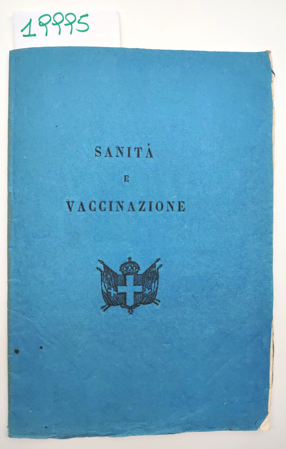 Regio Commissario Generale Marche sanità e vaccinazione Camerino 1860