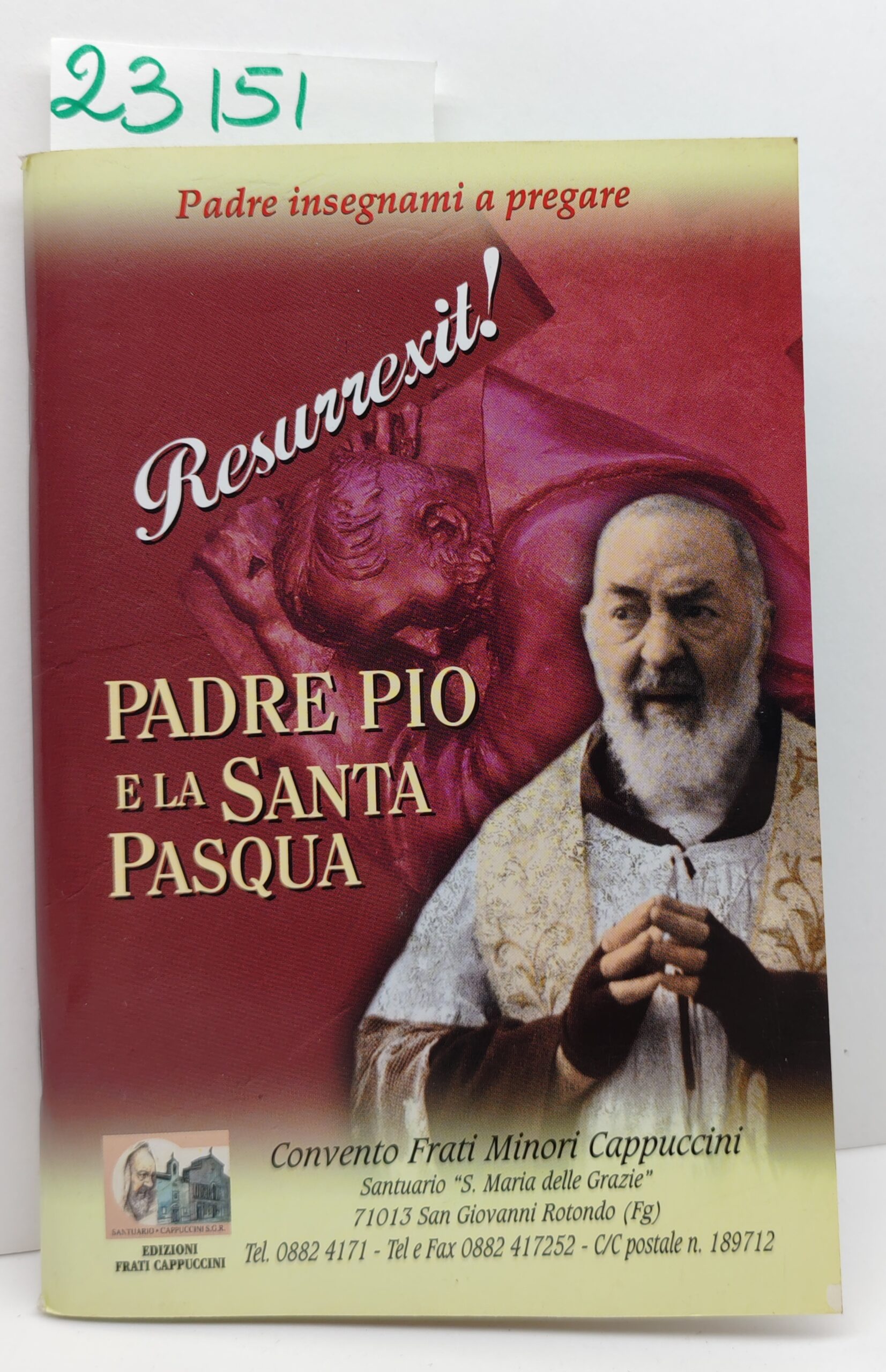 Resurrexit Padre Pio e la santa Pasqua 2002