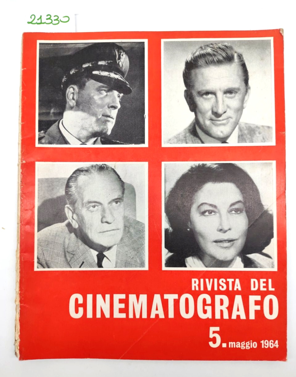 Rivista del cinematografo numero 5 maggio 1964 Burt Lancaster Kirk …