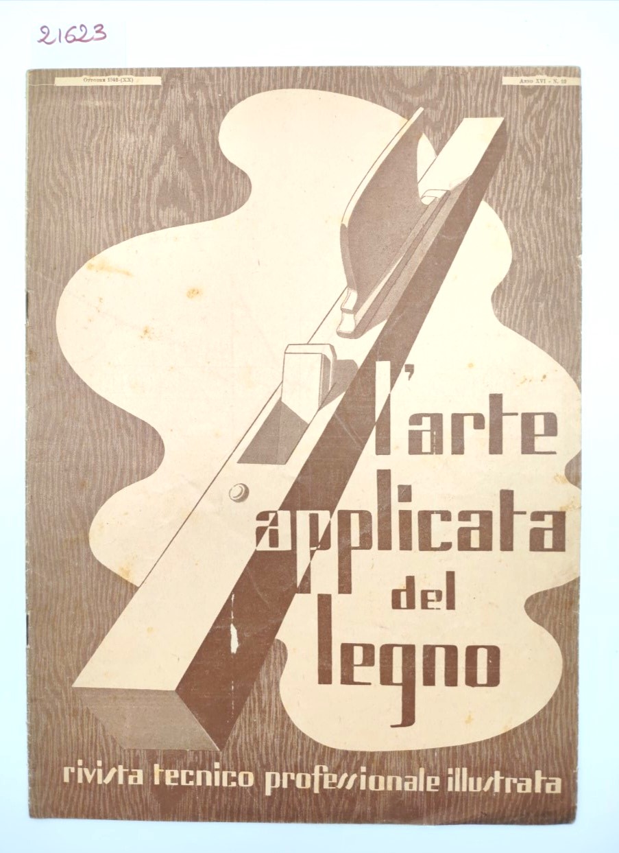 Rivista L'Arte Applicata del Legno Ottobre 1942