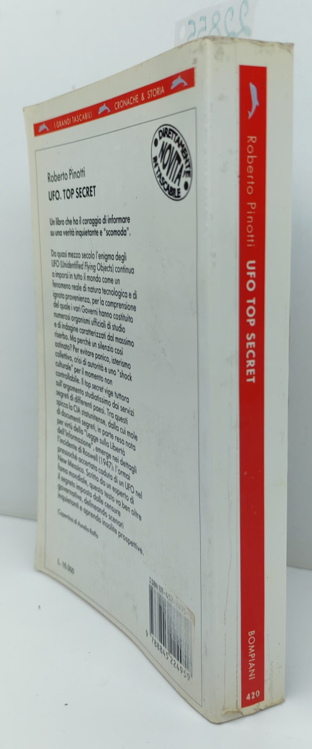 Roberto Pinotti Top secret Project Blue book Bompiani 1997