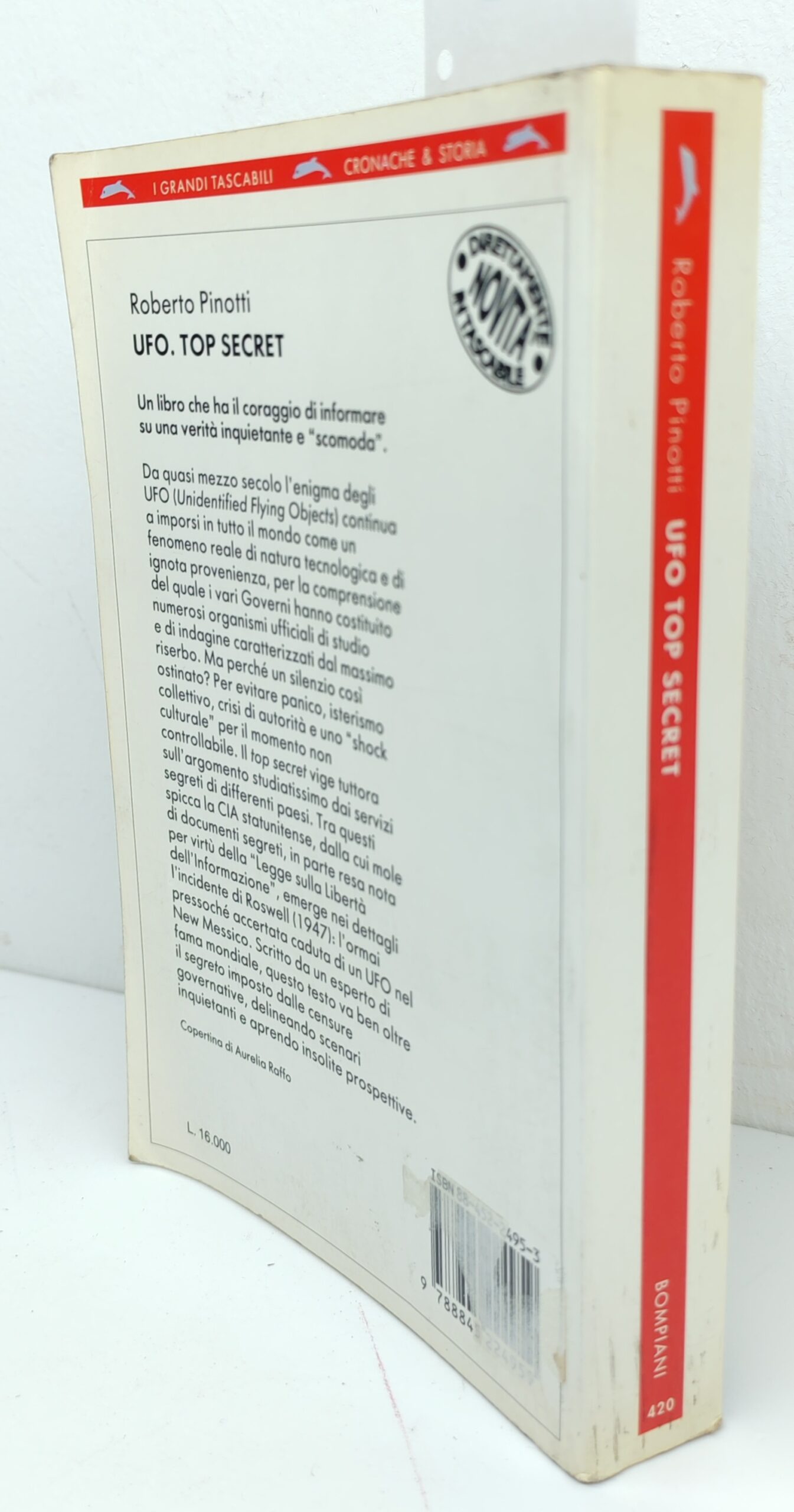 Roberto Pinotti Top secret Project Blue book Bompiani 5° edi. …