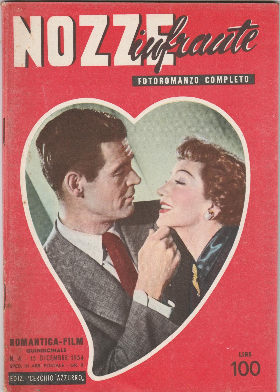Romantica Film Nozze Infrante Con Claudette Colbert Robert Ryan 1954-L5335