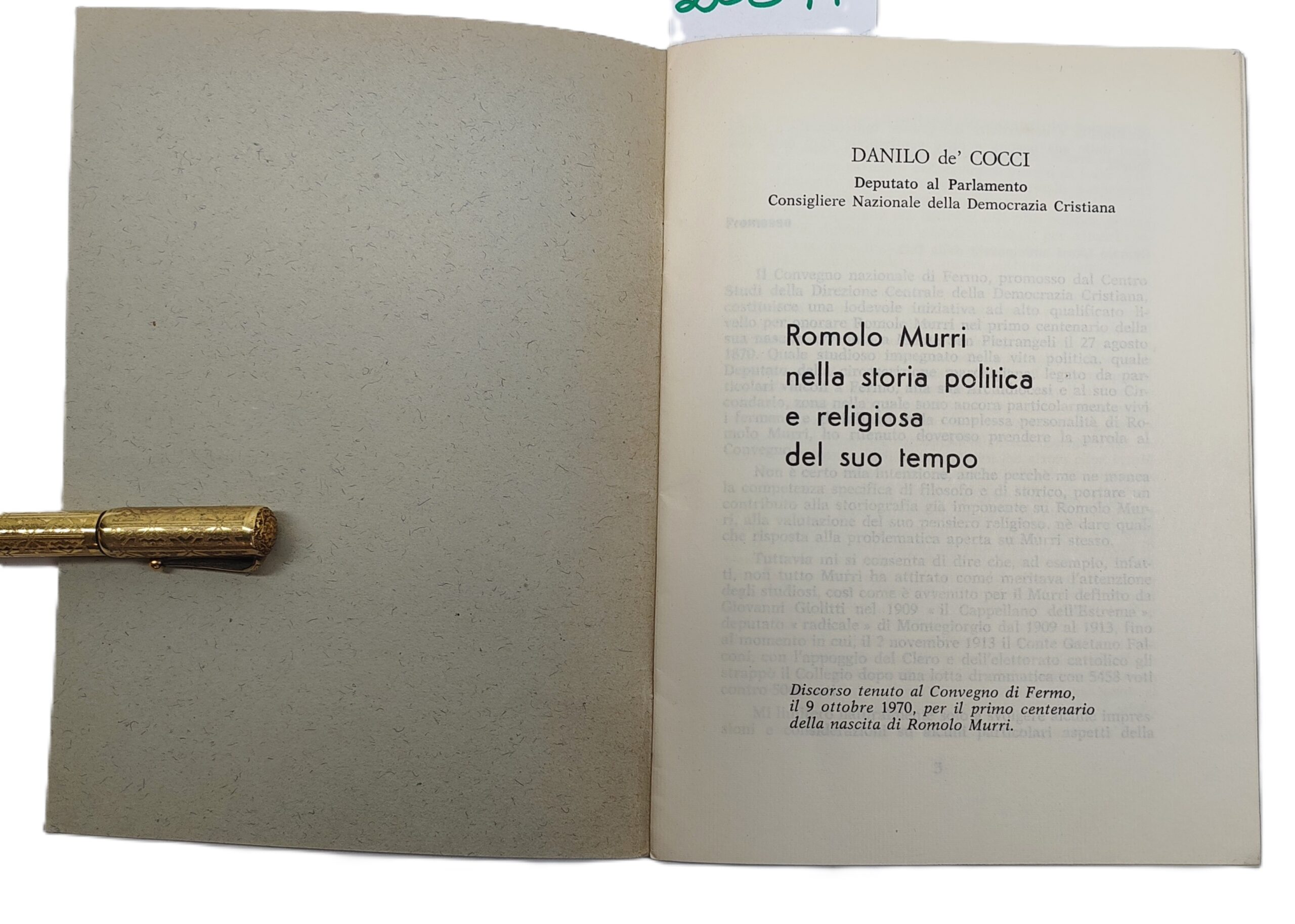 Romolo Murri nella storia politica e religiosa del suo tempo …