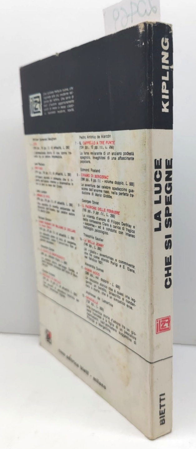Rudyard Kipling La luce che si spegne Bietti 1967