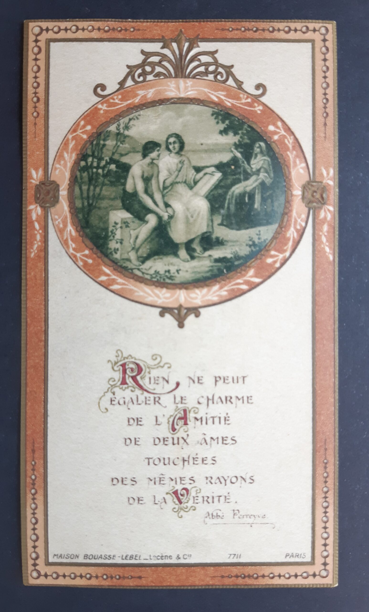Santino Bouasse Lebel n. 7711 a rilievo Le cherme de …