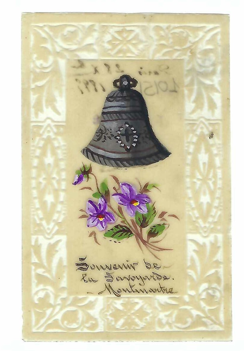 Santino Canivet Holy card Souvenir de la Savoyarde de Montmartre …