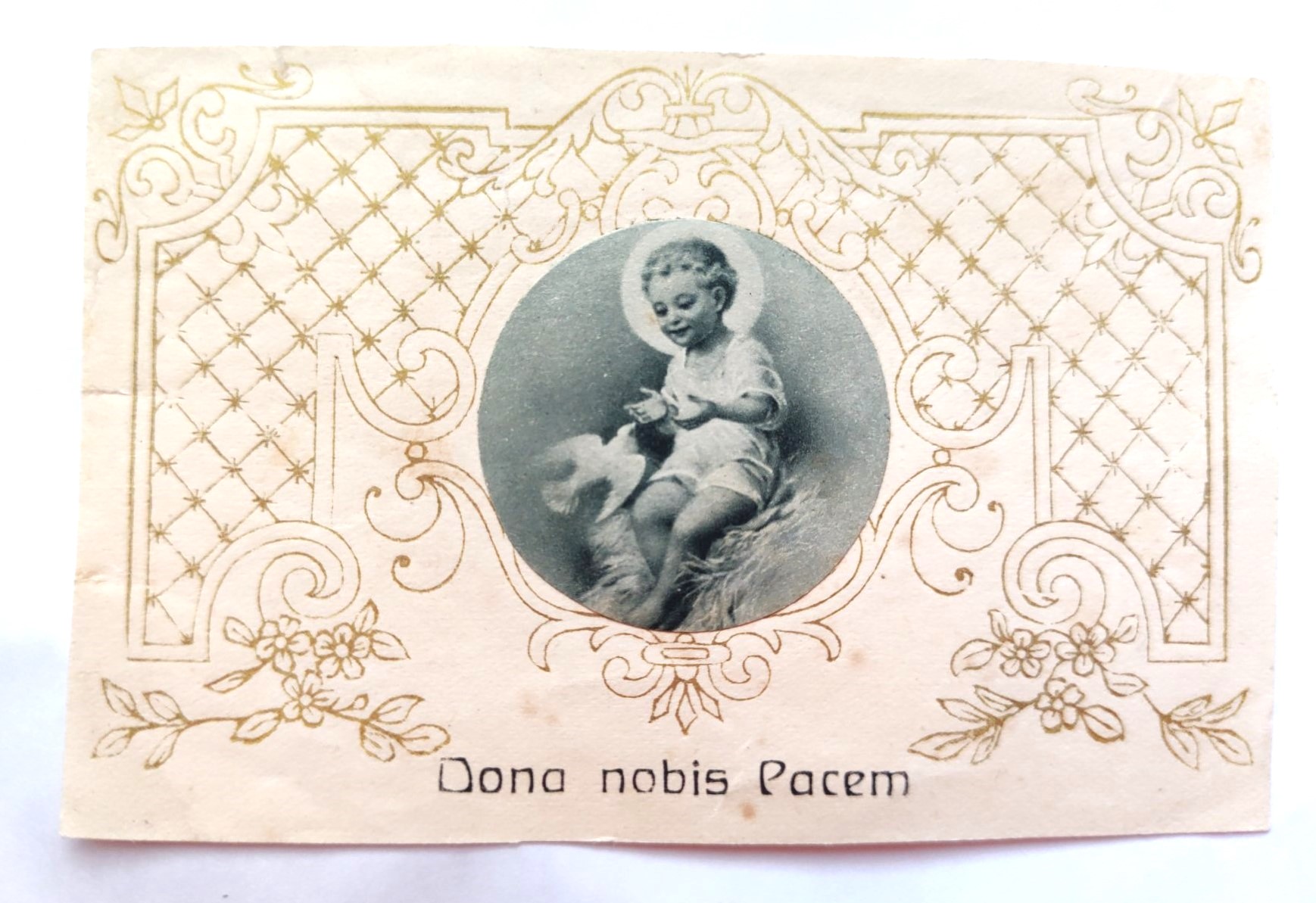 Santino Dona nobis pacem Donaci la pace Gesù bambino holy …