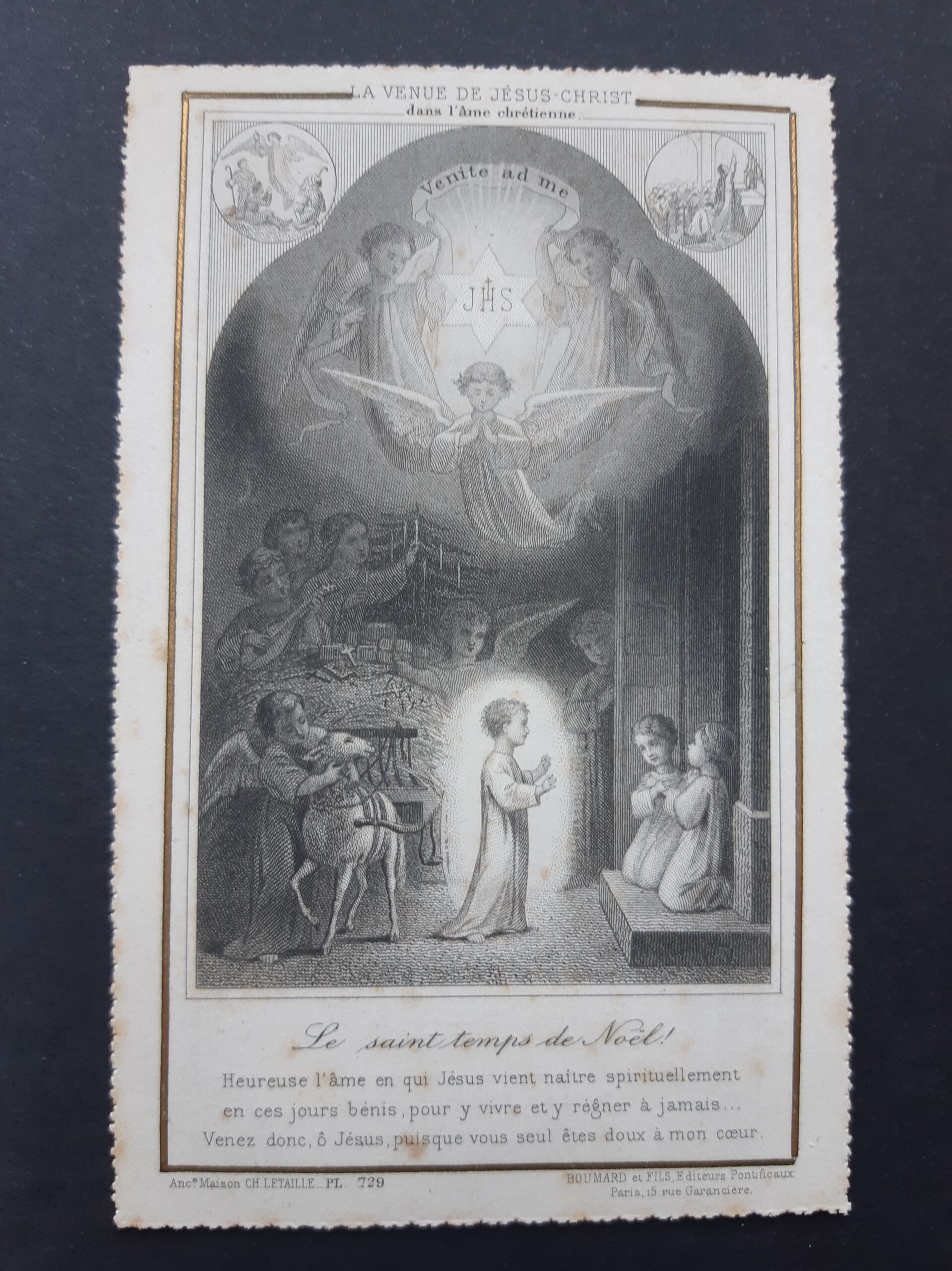 Santino Letaille PL 729 Le saint temps de Noel Il …