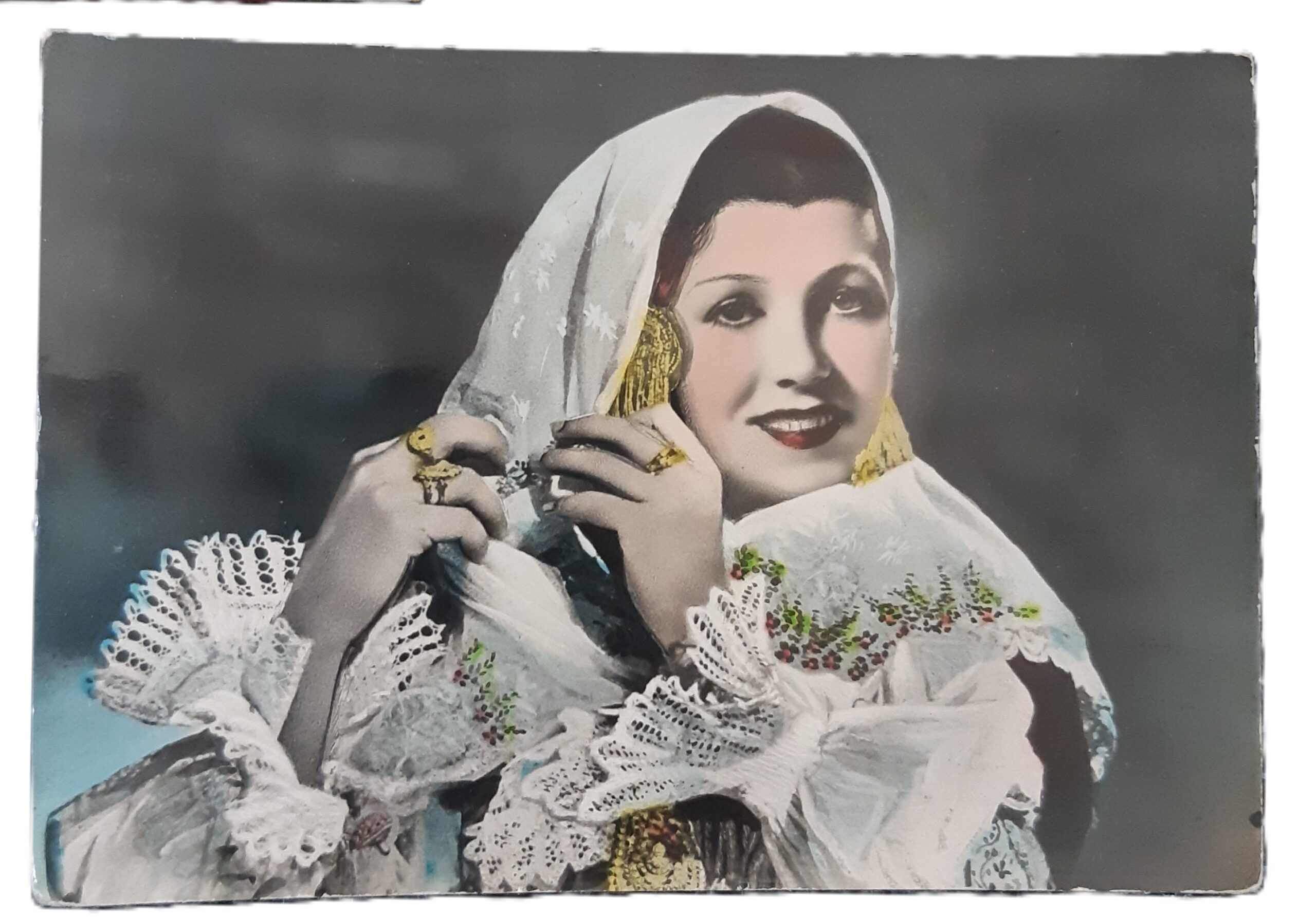 Sardegna Cartolina costumi sardi Sinnai Cagliari nvg