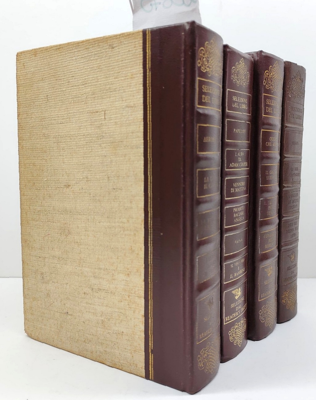 Selezione della narrativa mondiale 4 volumi Reader's Digest 1969