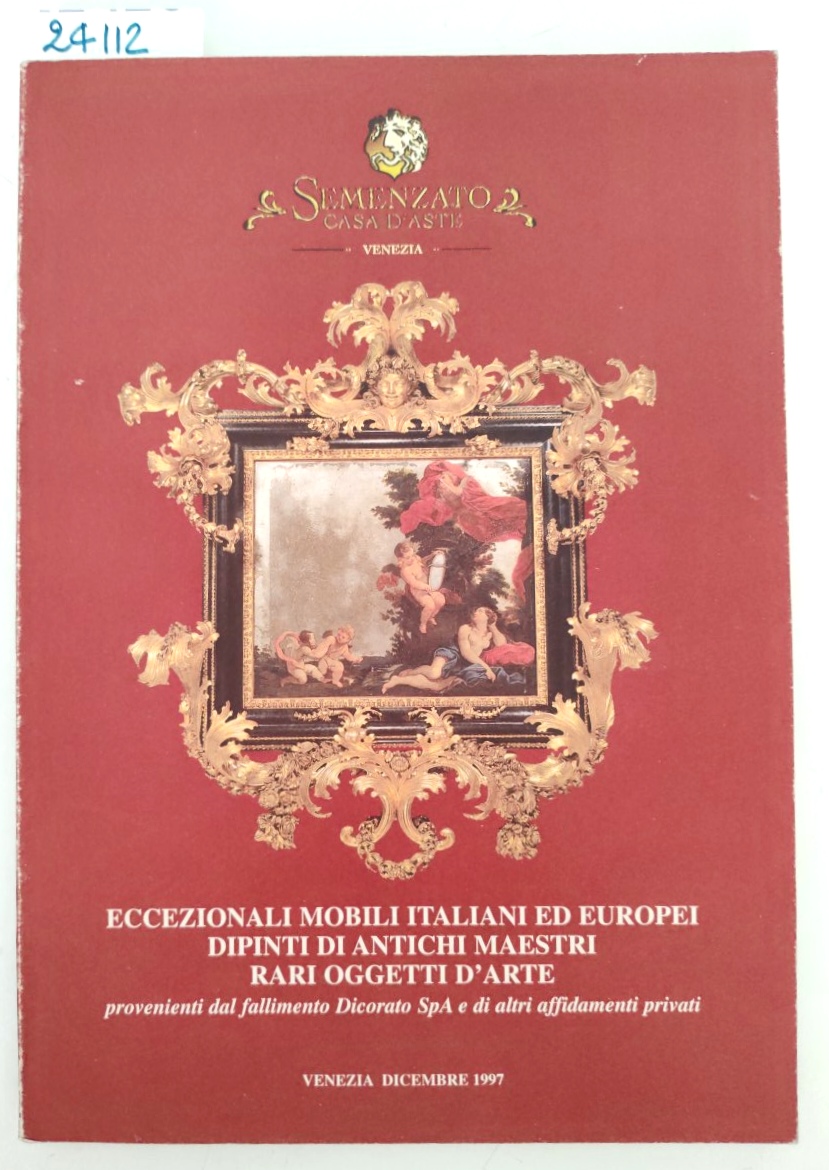 Semenzato eccezionali mobili italiani ed europei dipinti di antichi maestri …