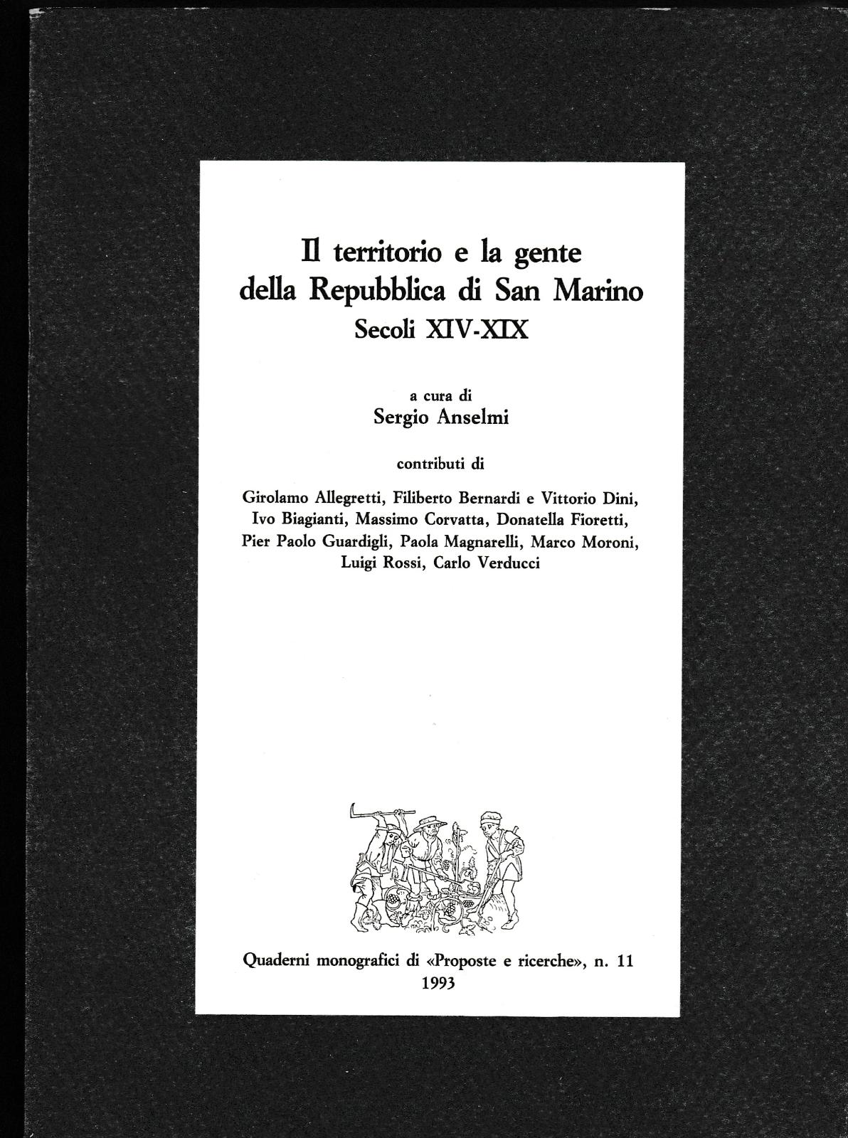 Sergio Anselmi Il Territorio e la gente della Repubblica di …