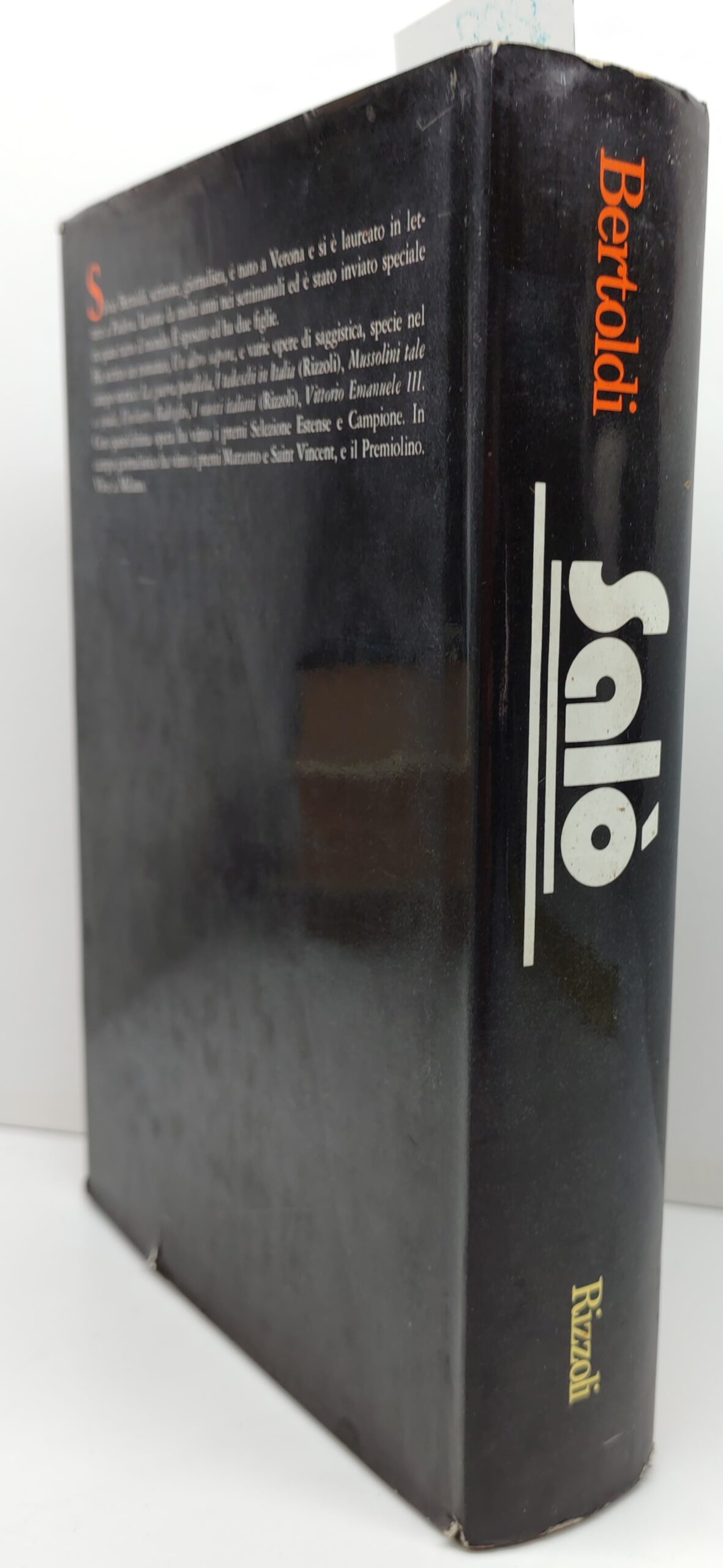 Silvio Bertoldi Salò Rizzoli 1° ed. del 1976