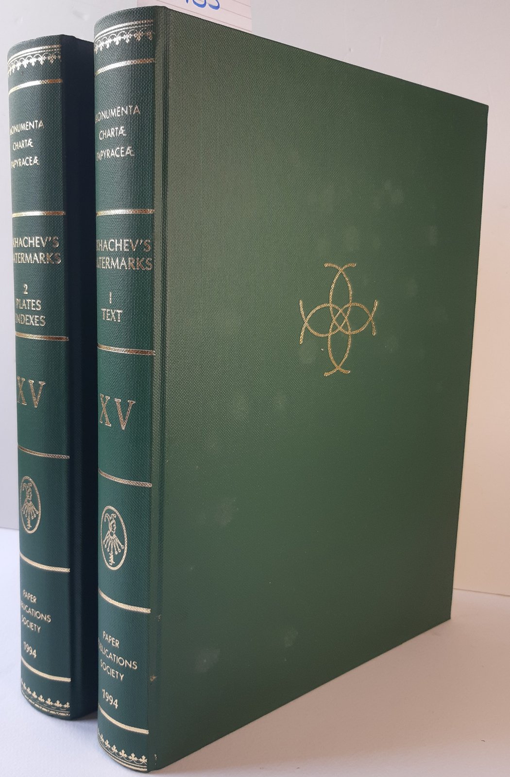 Simmons Ginneken Van De Kasteele Likhachev's watermarks Amsterdam 1994 due …