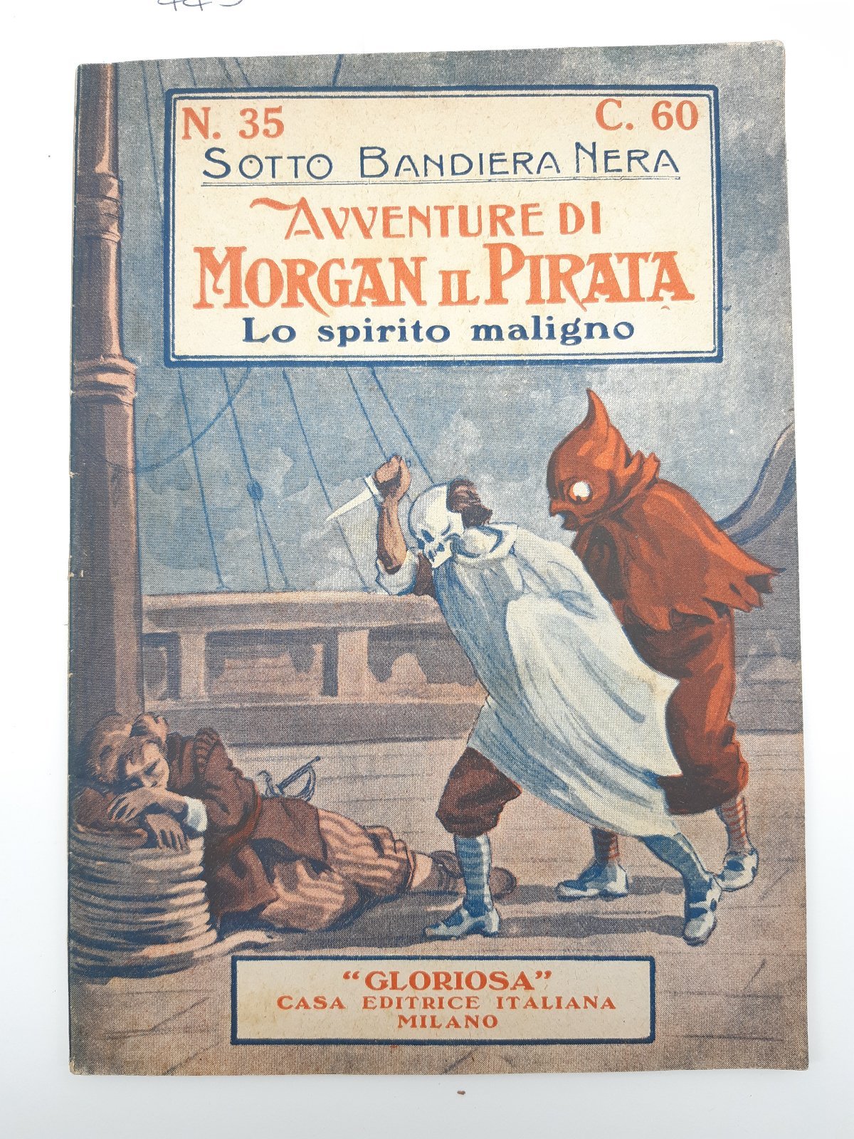 Sotto Bandiera Nera- Avventure Di Morgan Il Pirata-N. 35 1930 …