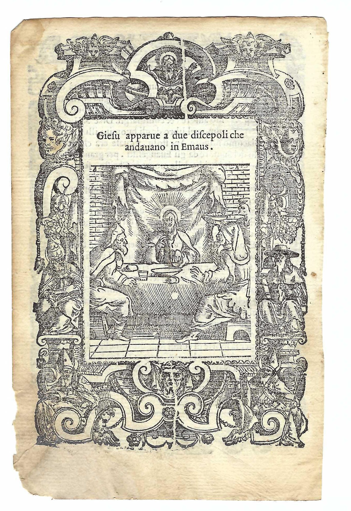 Stampa Gesù appare a San Giacomo dopo la resurrezione A. …