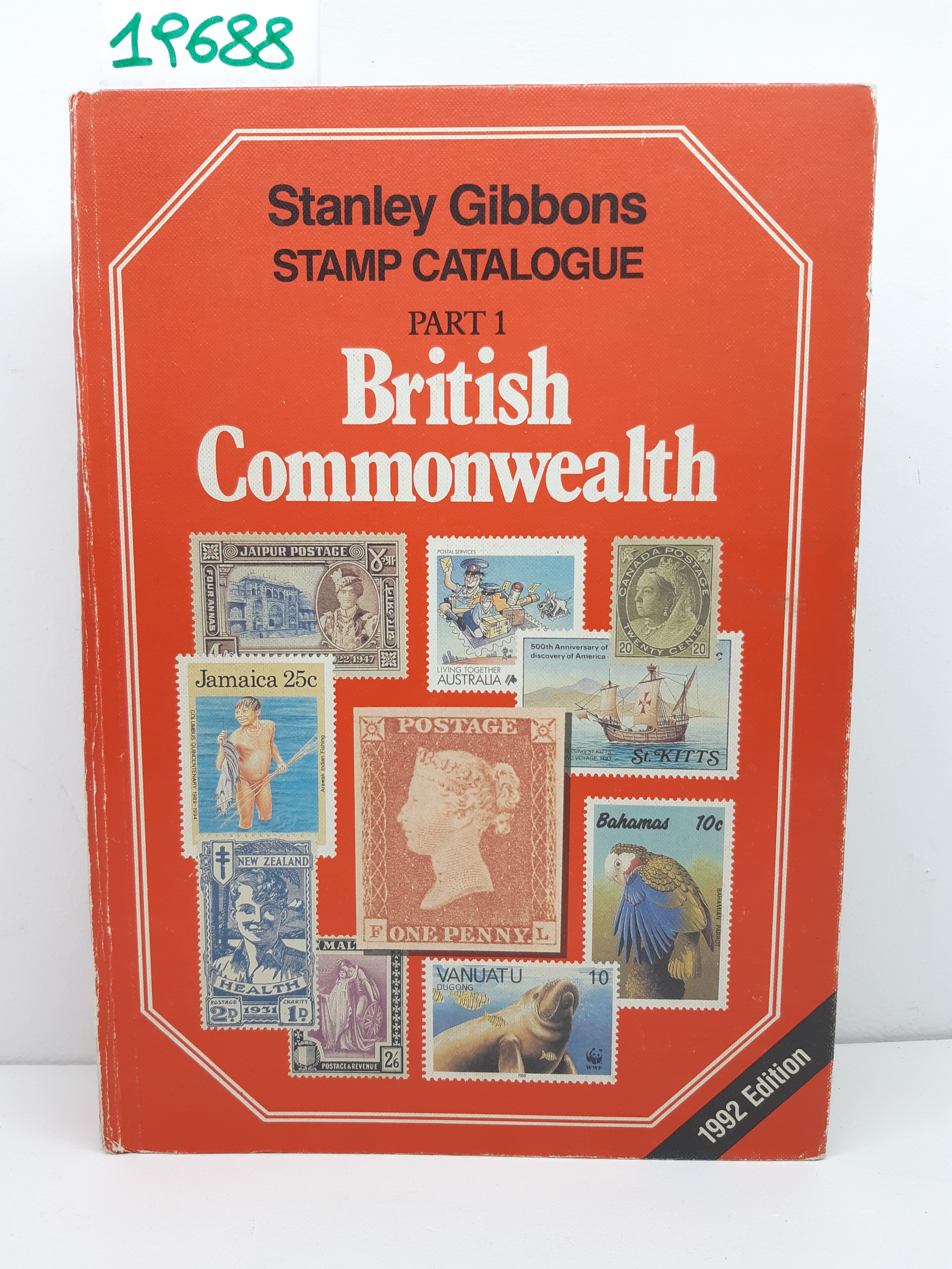 Stanley Gibbons Stamp catalogue part 1 British Commonwealth 1991