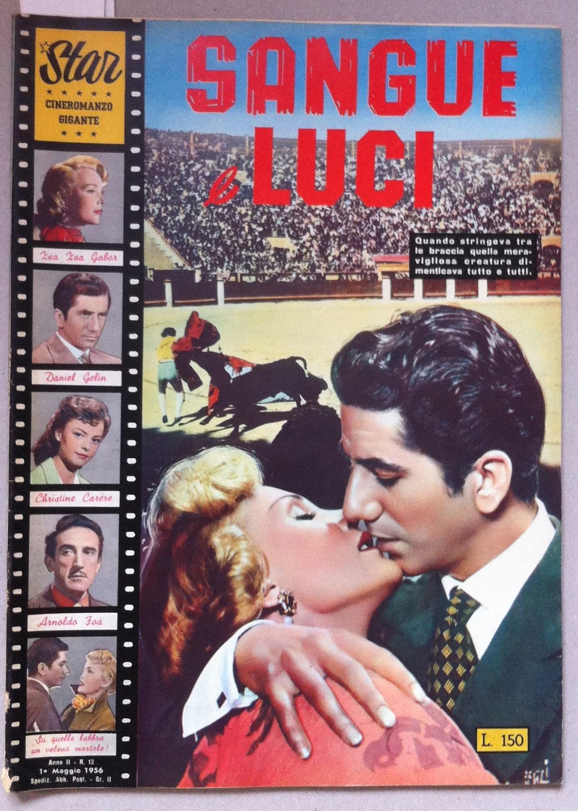 Star Cineromanzo Sangue E Luci Z.Z. Gabor, D. Gelin, H. …