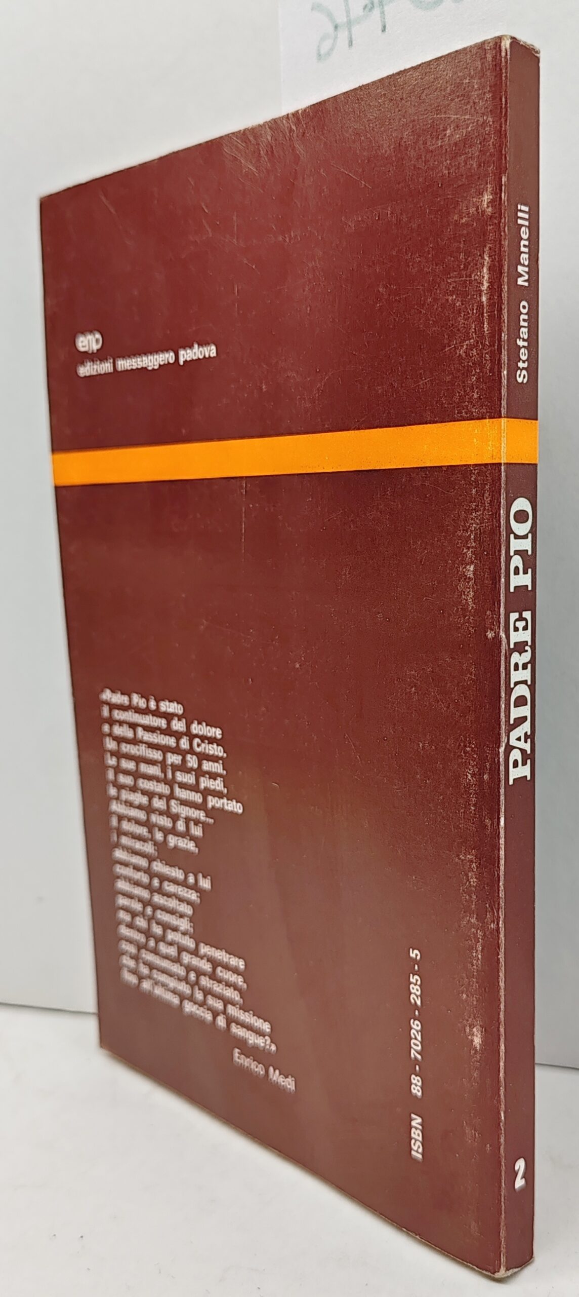 Stefano Manelli Padre Pio Edizioni Messaggero Padova 2° edizione 1979