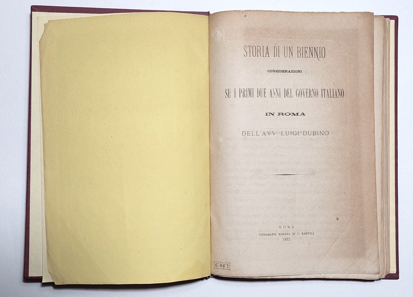 Storia di un biennio considerazioni su i primi due anni …