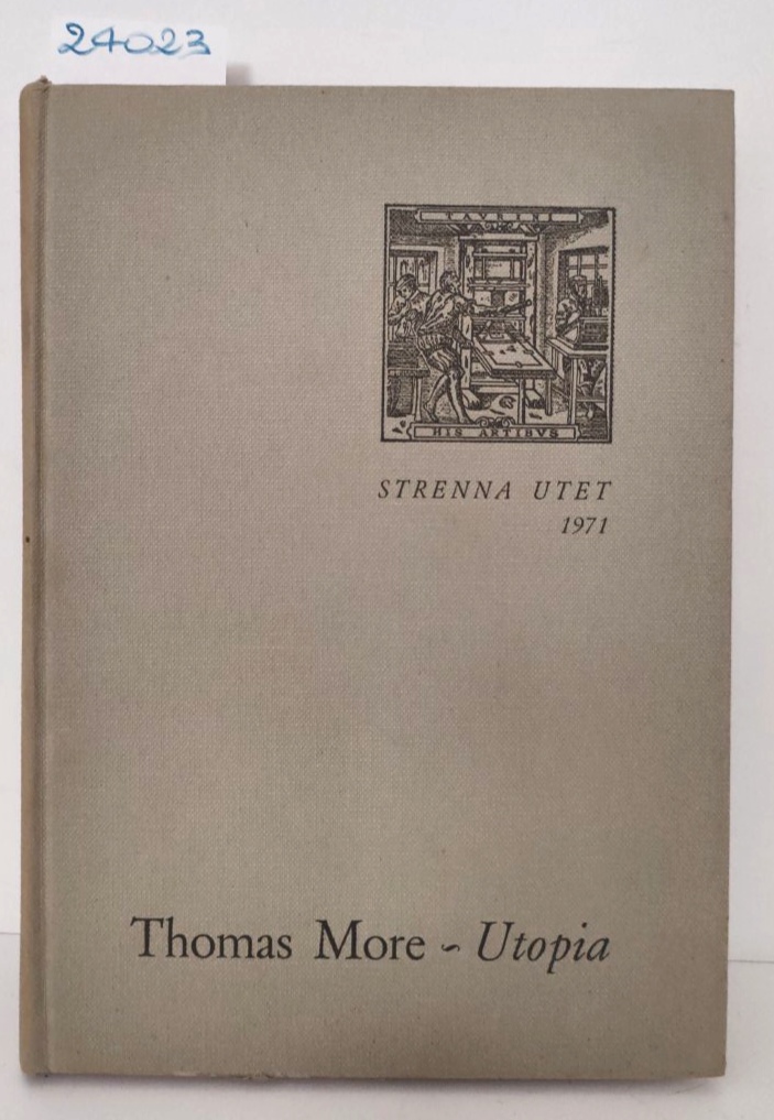 Strenna UTET 1971 Thomas More Utopia Luigi Firpo UTET