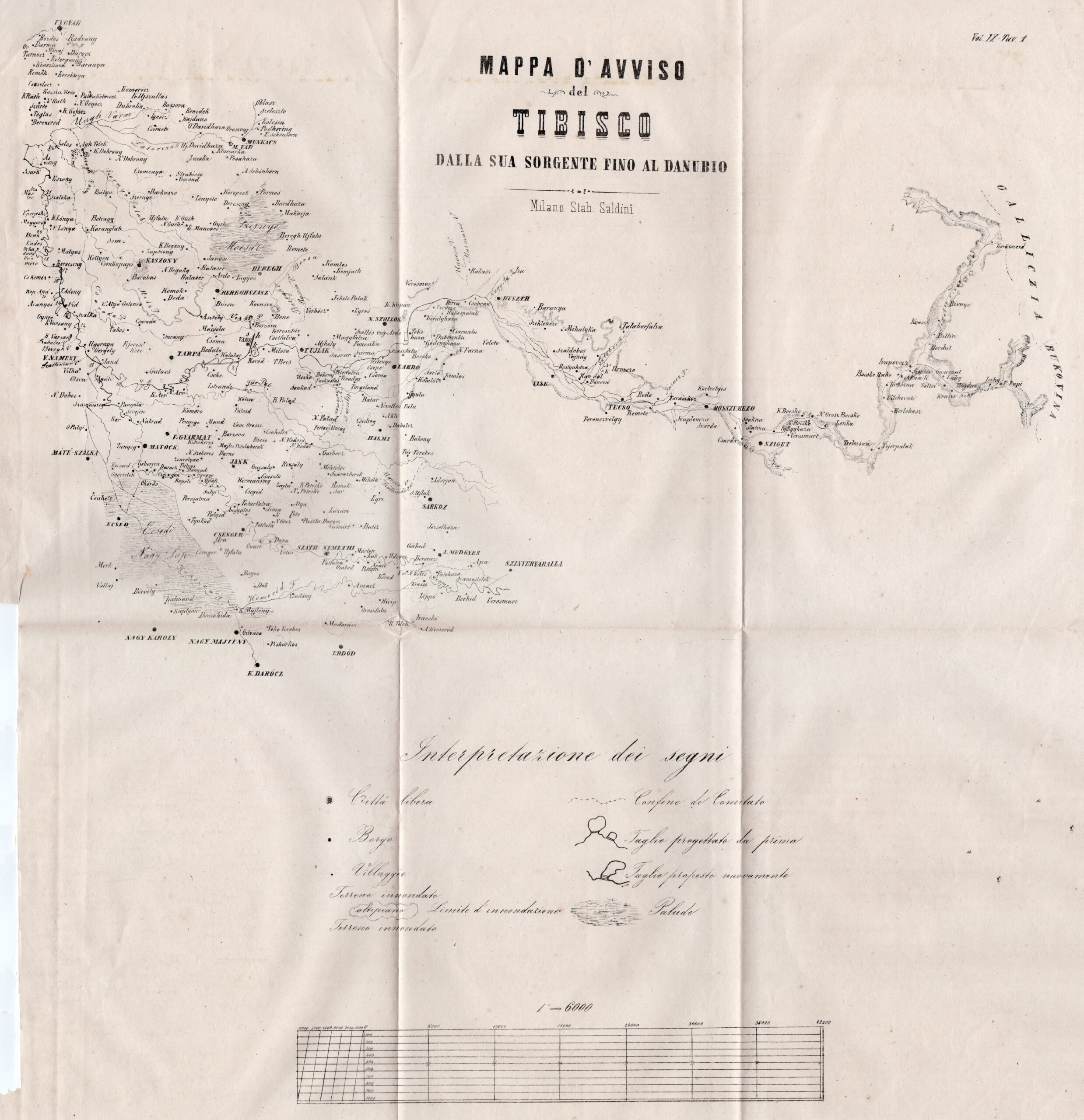 Studi sul fiume Tibisco affluente del Danubio dalla sorgente al …
