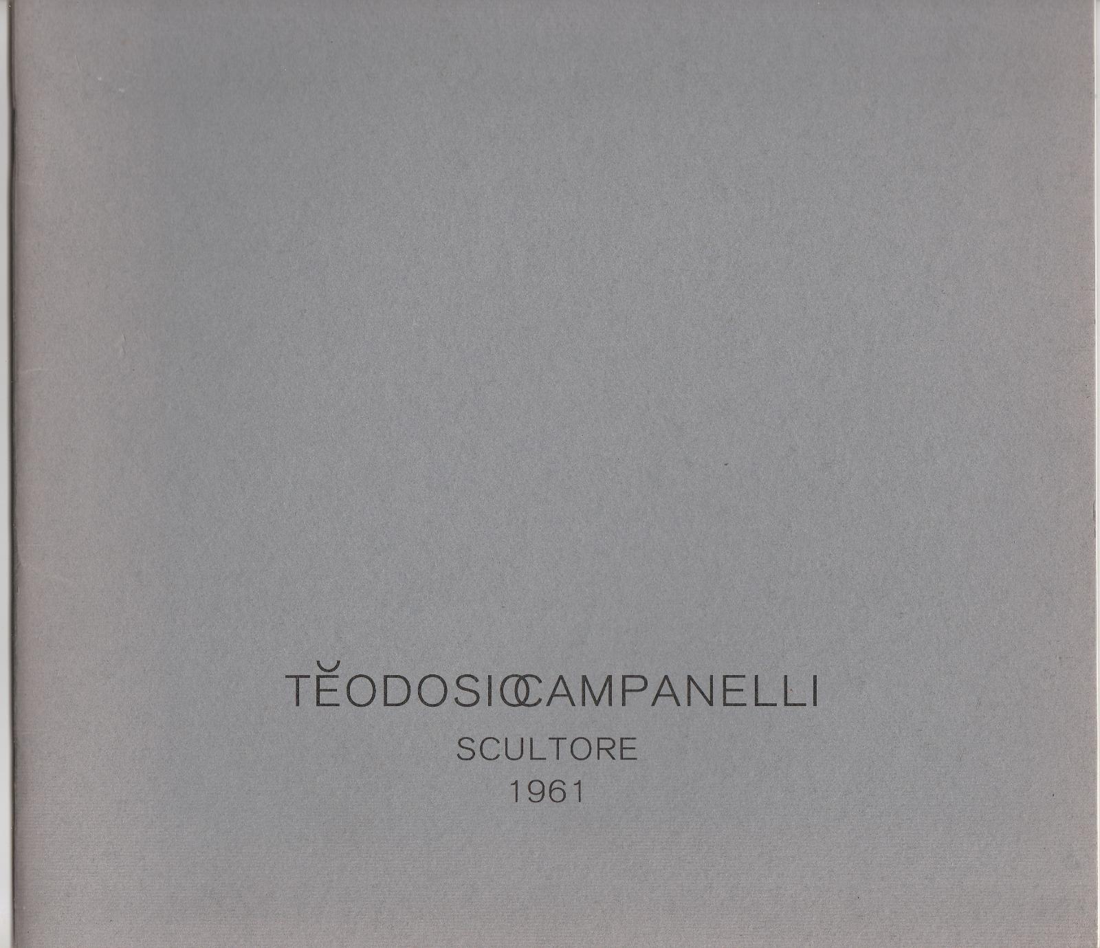 Teodosio Campanelli Scultore 1961 Il Muro Parlante 1992 L5794