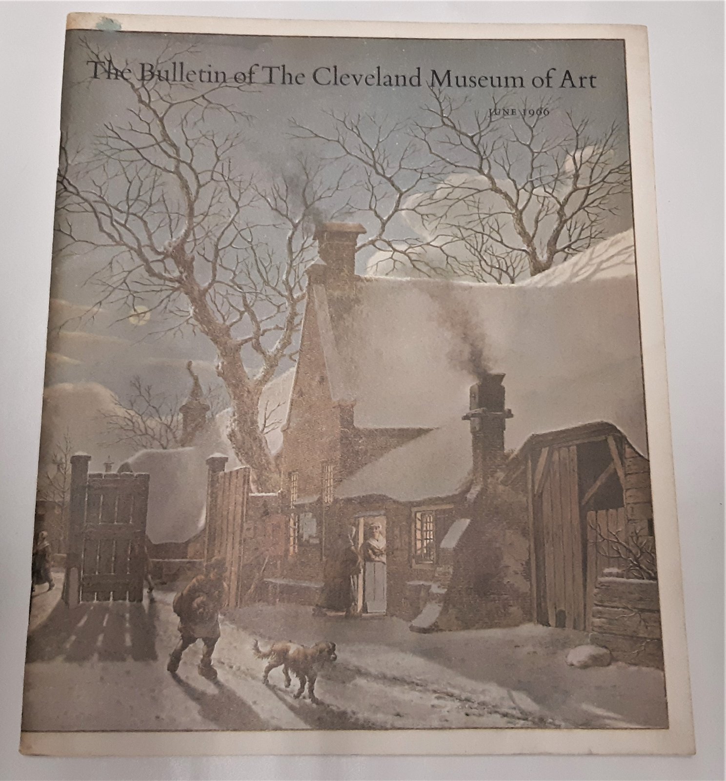 The Bulletin or the Cleveland Museum of art giugno 1966