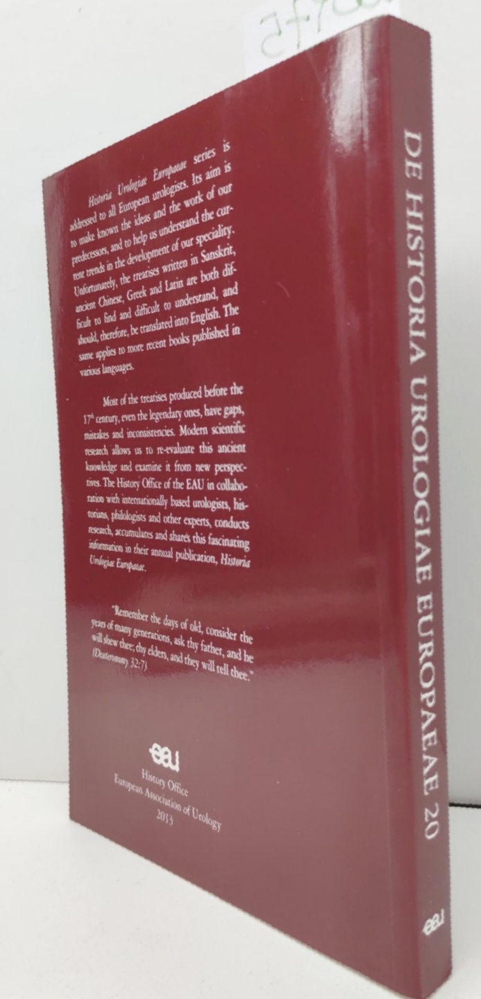 The historia urologiae europaeae volume 20 2013
