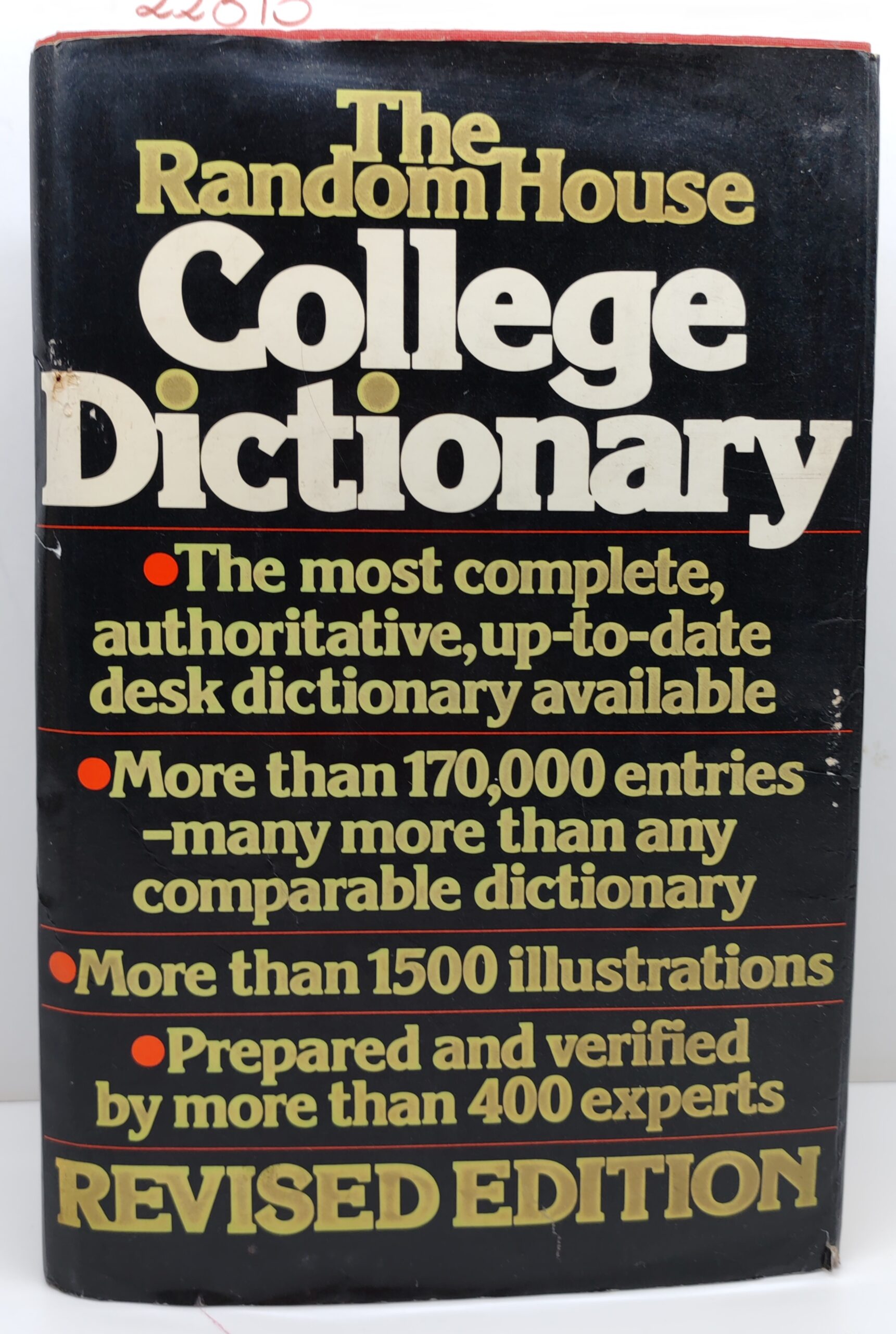 The Random House college dictionary edizione rivisitata 1975