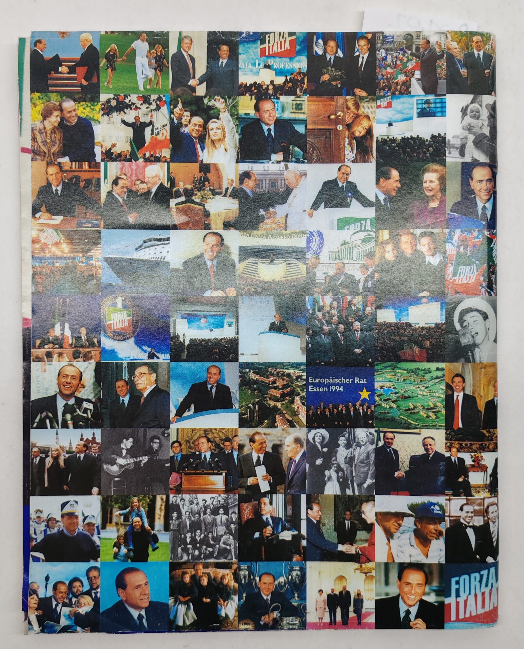 UNA STORIA ITALIANA Silvio Berlusconi 2001 pubblicazione elettorale Forza Italia
