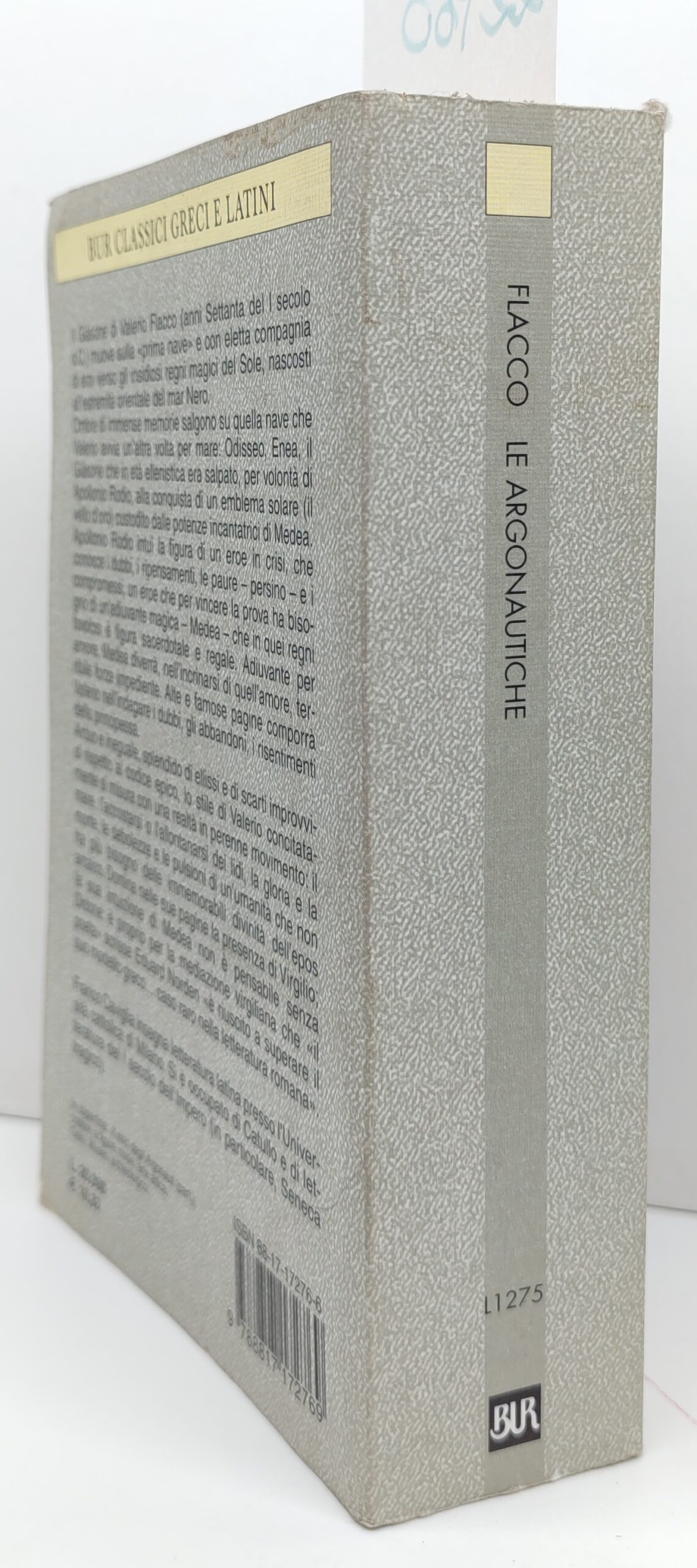 Valerio Flacco Le argonautiche BUR Rizzoli 1° edizione 1999
