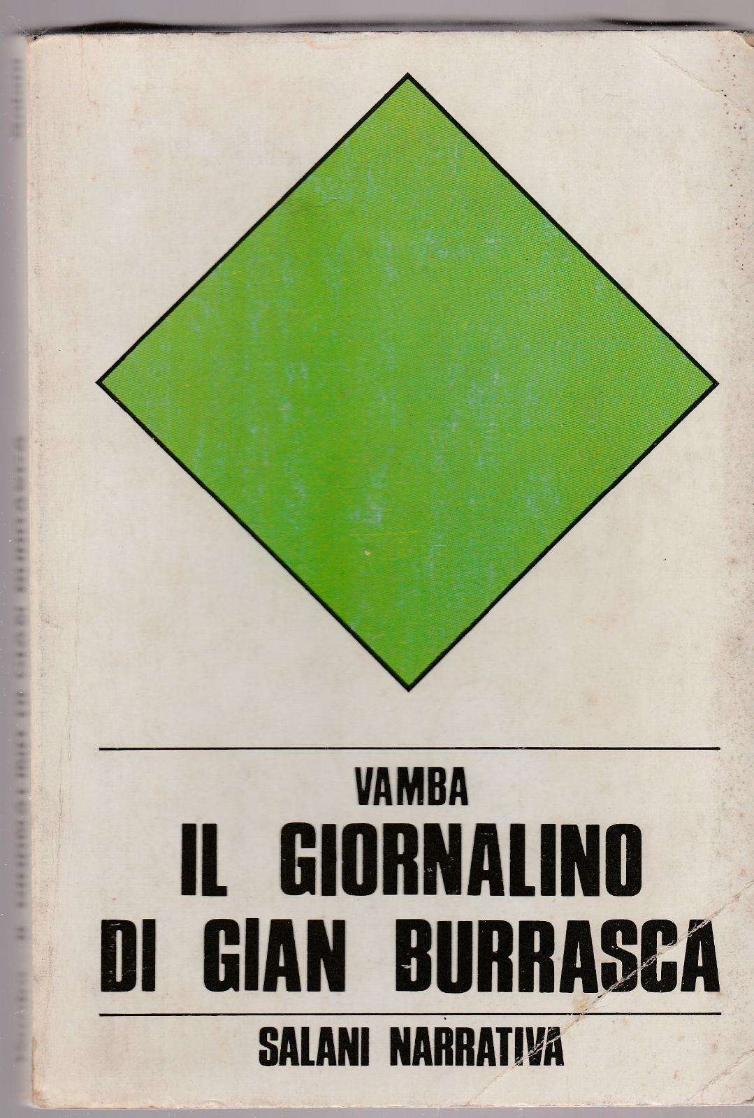 Vamba Il Giornalino Di Gianburrasca Salani Narrativa 1∞ Ed. Scolastica …