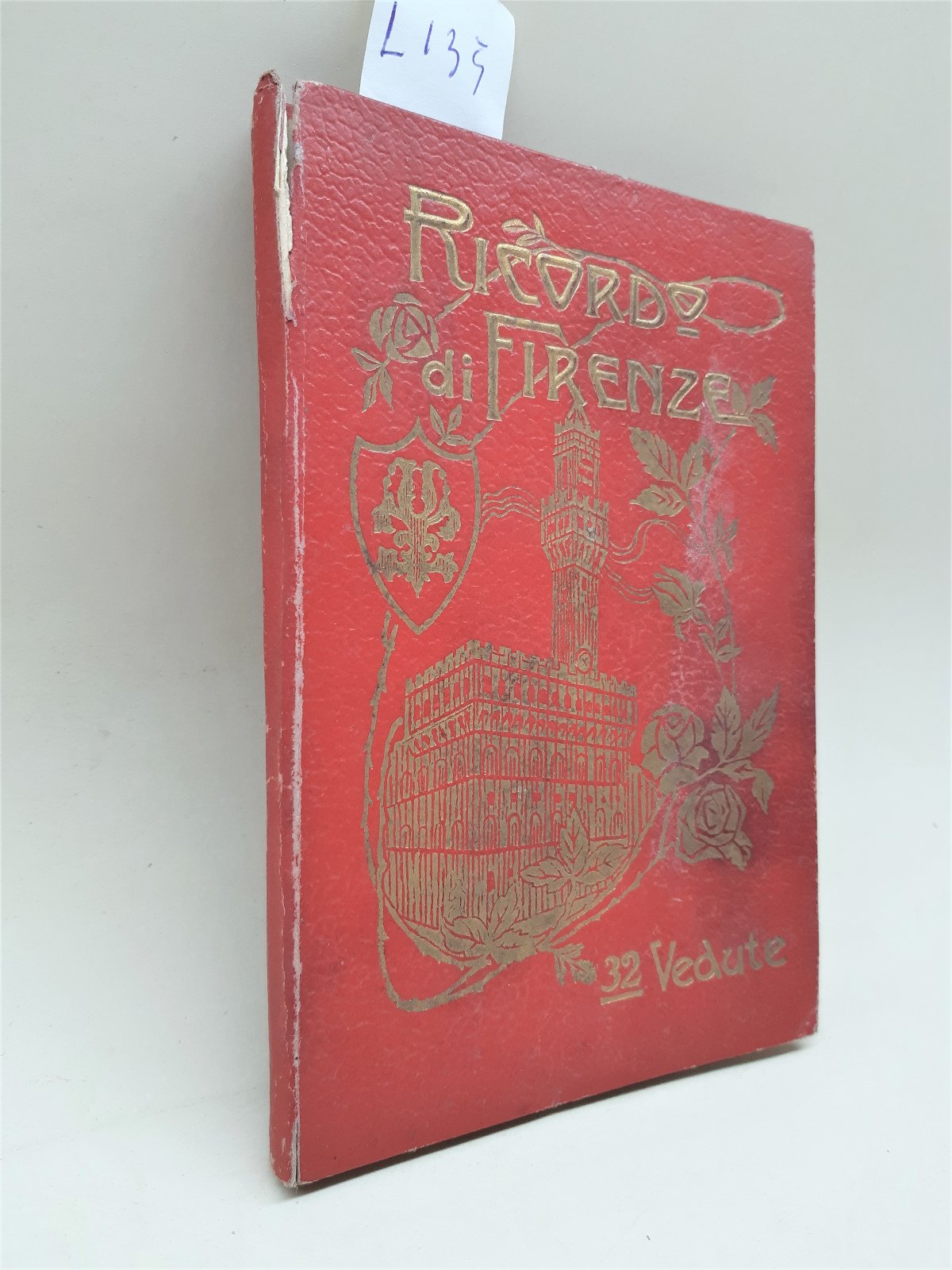 viaggi cartoline Ricordo di Firenze 32 vedute anni 1940 50