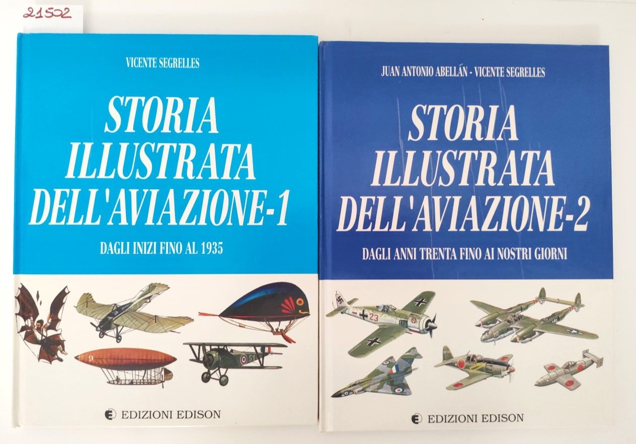 Vicente Segrelles Storia illustrata dell'Aviazione volumi 1 e 2 Edison …