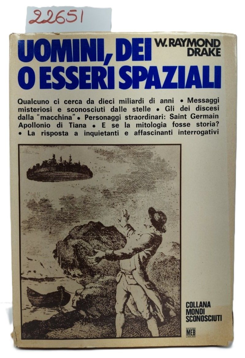 W. Raymond Drake Uomini Dei o esseri spaziali Med 1972