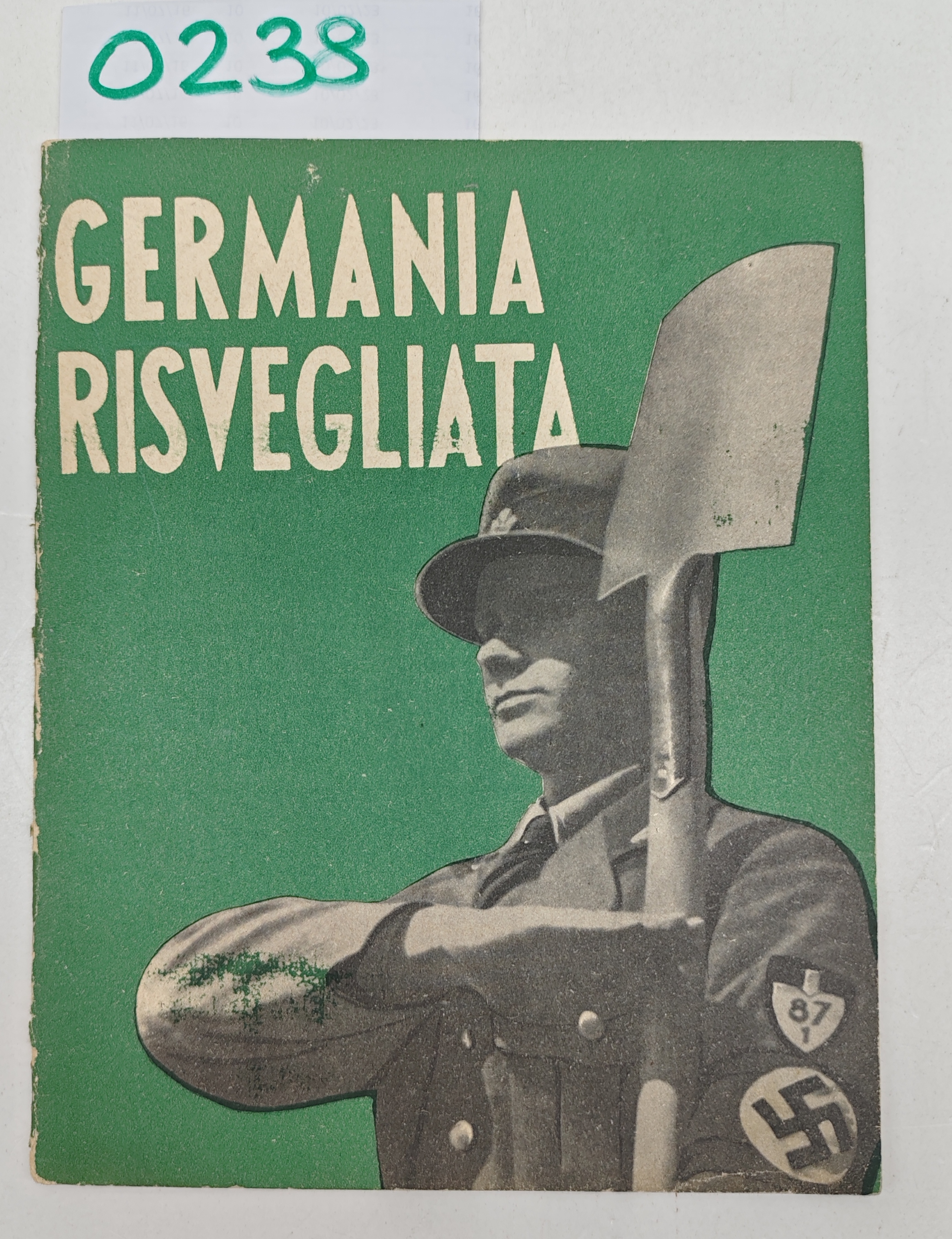 WW2 Opuscolo Germania Risvegliata Ulpiano 1930 c.a. ROMA