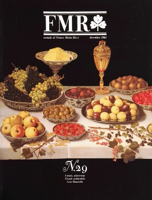 FMR N.29 - Venite, adoremus - Tavole imbandite - Goa …
