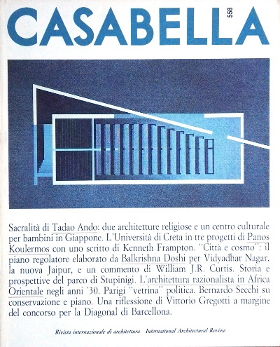 Casabella 558 - Sacralità di Tadao Ando: due architetture religiose …