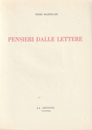 Pensieri dalle Lettere