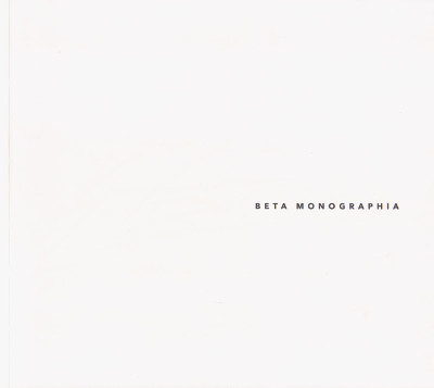 Gianfranco Basso - Beta Monographia