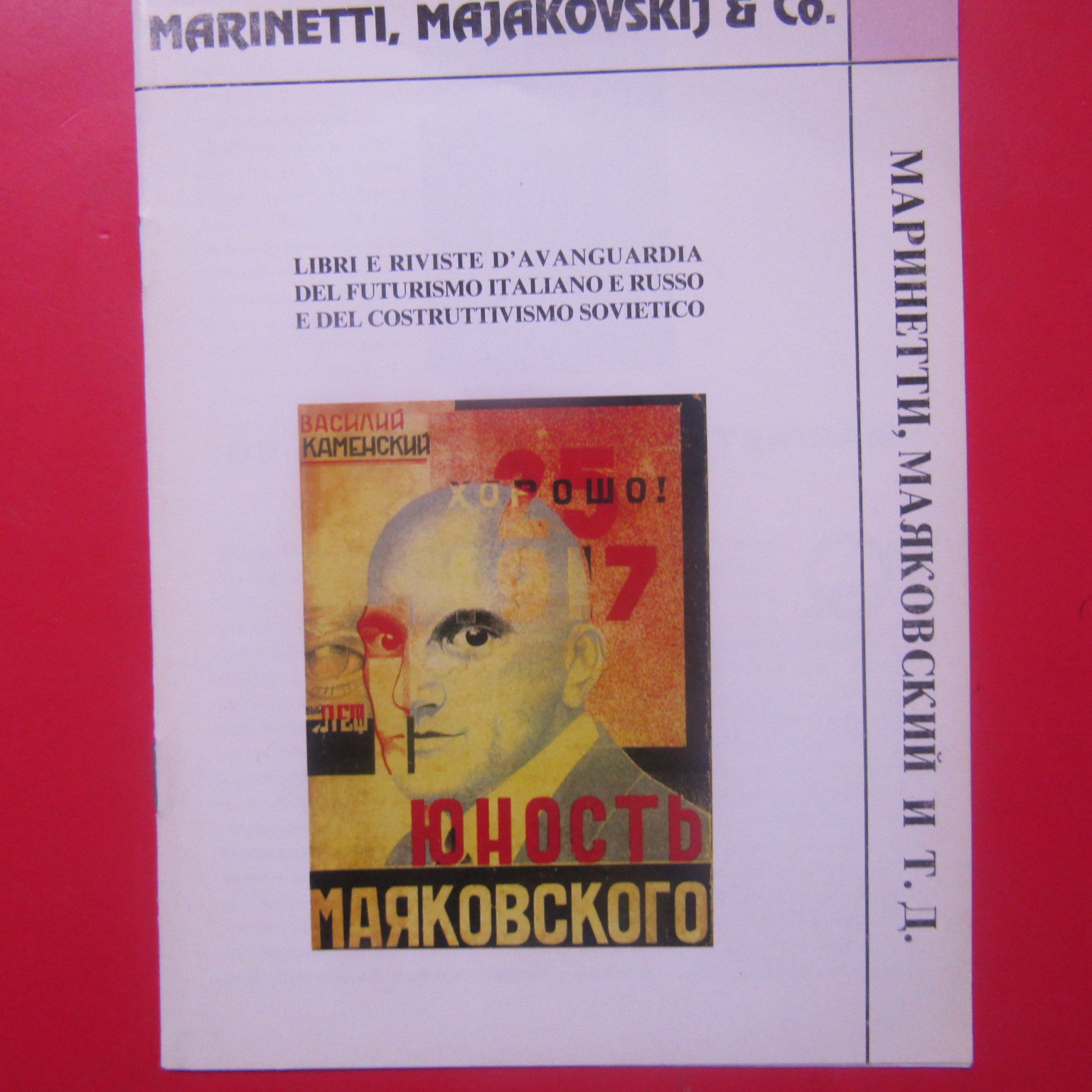 Marinetti, Majakovskij & Co.