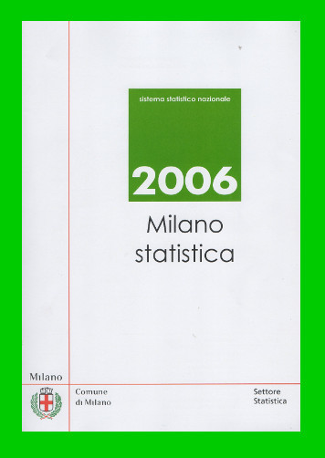 MILANO STATISTICA 2006