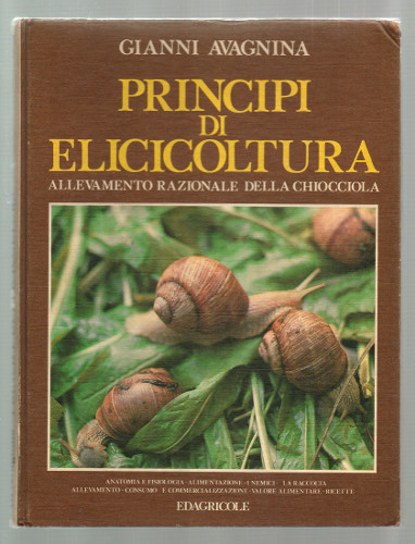 PRINCIPI DI ELICICOLTURA