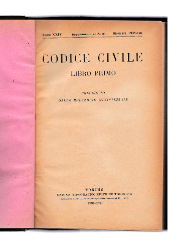 CODICE CIVILE