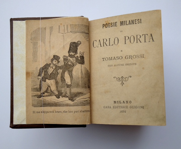 POESIE MILANESI DI CARLO PORTA E TOMASO GROSSI CON ALCUNE …